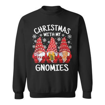 Christmas With My Gnomies Xmas Gnome Family Gnomes Sweatshirt - Monsterry AU