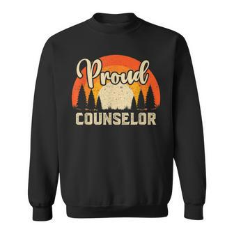Counselor Superhero Vintage For Dad Sweatshirt - Monsterry