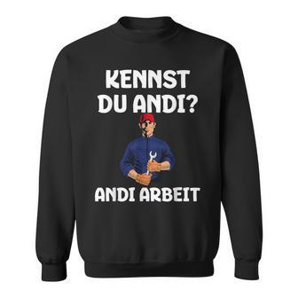 Craftsman Kennst Du Andi Andi Work Sweatshirt - Seseable