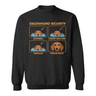 Dachshund Apparel Security Sweatshirt | Mazezy