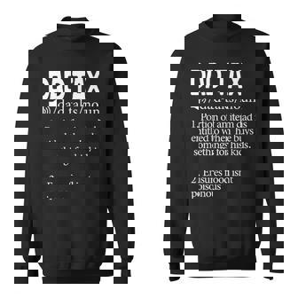 Dad Definition Dad Tax Tax Noun Fathers Day Best Dad Sweatshirt - Thegiftio UK