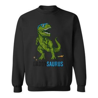 Daddy Dinosaur Daddysaurus Fathers Day Sweatshirt - Monsterry CA