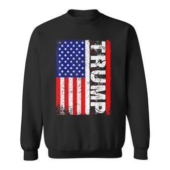 Donald Trump 4Th Of July American Flag Vintage Sweatshirt - Monsterry UK