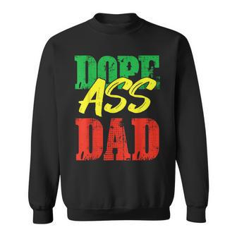Dope Ass Dad Father's Day Present Daddy Sweatshirt - Monsterry AU