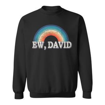 Ew David Vintage Retro Distressed Sweatshirt - Monsterry CA