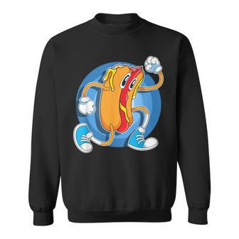 Foodie Hot Dog Lover Fast Food Franks Sausage Hotdog Sweatshirt - Monsterry AU