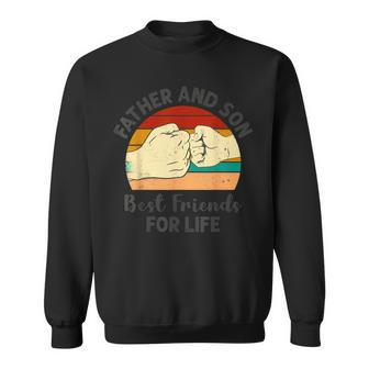 Friends For Life Father & Son Fist Bump Fathers' Day Sweatshirt - Thegiftio UK