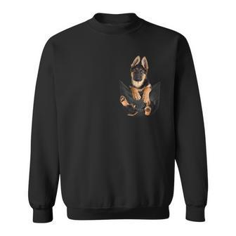 German Shepherd In Your Pocket For Alsatian Lovers Sweatshirt - Monsterry CA