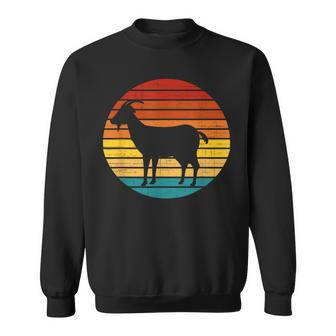 Goat Lover Retro Vintage Animal Goats Lovers Sweatshirt - Monsterry AU