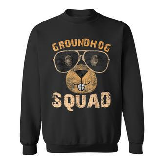 Groundhog Squad Happy Groundhog Day 2024 Sweatshirt | Mazezy