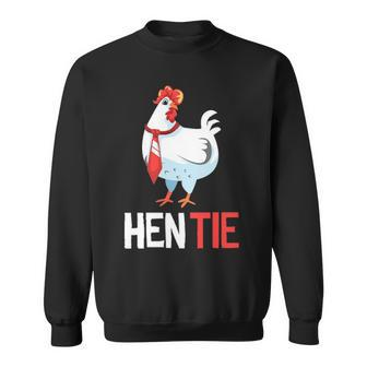 Hen Tie For Men Women Chicken Japanese Anime Sweatshirt | Mazezy