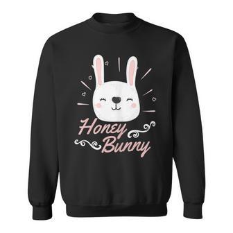 Honey Bunny Rabbit Animal Lovers Sweatshirt - Monsterry