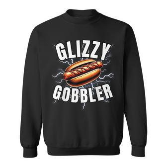 Hotdog Glizzy Gobbler Gladiator Lover Glizzy Gobbler Sweatshirt - Seseable