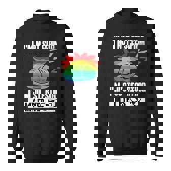 -I'm Not Sleeping I'm Just Resting My Eyes Sweatshirt - Thegiftio