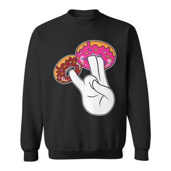 Inappropriate And Embarrassing Dirty Adult Humor Donut Sweatshirt - Monsterry AU