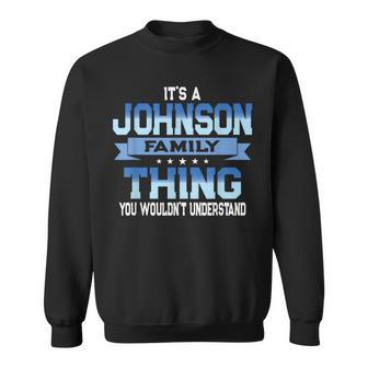 Johnson Family Reunion Matching Vacation Sweatshirt - Monsterry DE