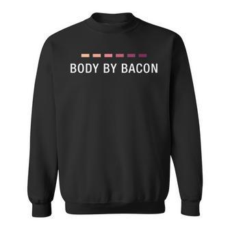 Keto Strip Body By Bacon Ketone Diet Sweatshirt - Monsterry UK