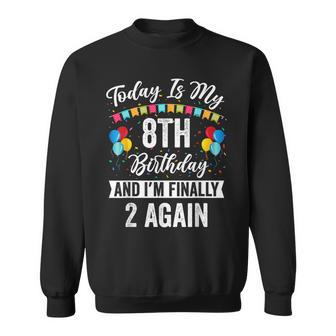 Leap Year Birthday Leap Day 8 Years Old Leapling Sweatshirt | Mazezy
