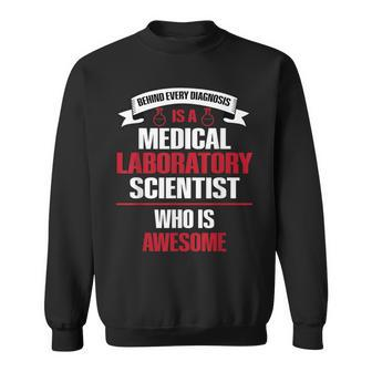 Medical Laboratory Scientist Saying Lab Week Sweatshirt - Monsterry