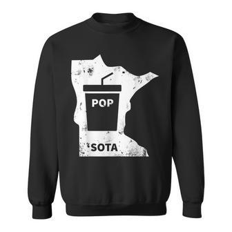 Minnesota Pop And Soda Retro Distressed Sweatshirt - Monsterry DE