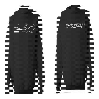 Mountainbike Bicycle For Cyclists Sweatshirt - Thegiftio