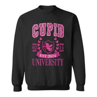 Old Fashioned Cupid University Est 1823 Valentines Day Sweatshirt - Monsterry AU