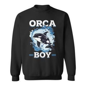 Orca Animal Orca Boy Sweatshirt - Thegiftio UK