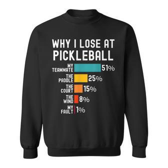 Pickleball Quote Professional Pickleball For Women Sweatshirt | Mazezy