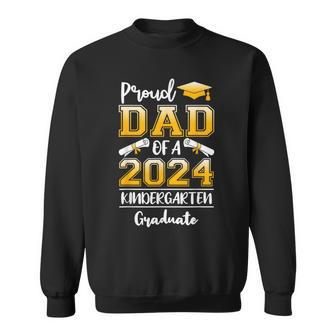 Proud Dad Of A Class Of 2024 Kindergarten Graduate Sweatshirt - Monsterry DE
