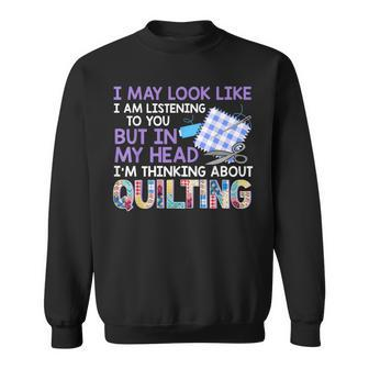 Quilter Seamstress Fabricaholic Quilting T Sweatshirt - Monsterry UK