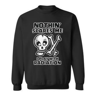 Radiology Tech X-Ray Radiation Skeleton Skull Sweatshirt - Monsterry DE