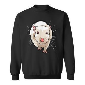 Rat Face For Rats Mouse & Rodent Lovers Sweatshirt - Seseable