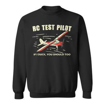 Rc Pilot Airplane Aircraft Drone Vintage Sweatshirt - Monsterry AU