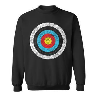 Retro Archery Target Hunter Sweatshirt | Mazezy