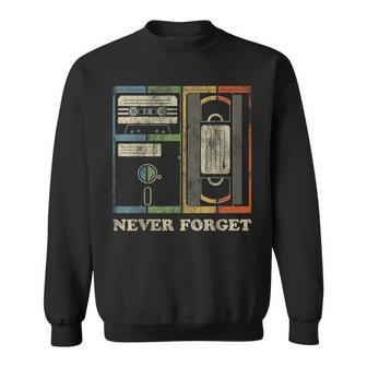 Retro Never Forget 1980S Retro 1990S Retro Sweatshirt - Monsterry AU