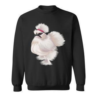 Silkie Chicken Silkie For Mama Sweatshirt | Mazezy