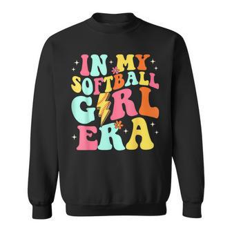 Softball Girls Sweatshirt - Seseable