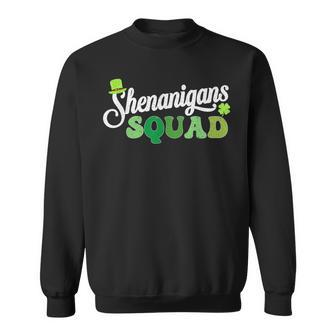 St Patrick's Day Matching Group Shenanigans Squad Sweatshirt - Thegiftio UK