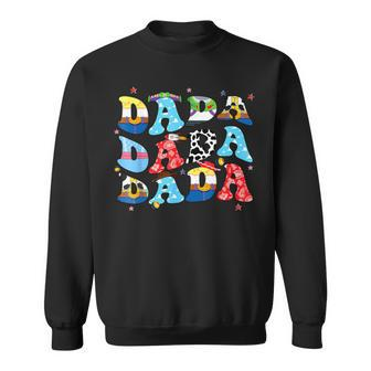 Story Dada Boy And Dad Fathers Day For Women Sweatshirt - Thegiftio UK