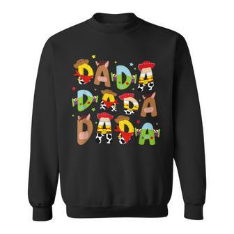 Story Dada Toy Boy Dad Fathers Day For Women Sweatshirt - Monsterry UK