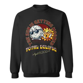 Totality Eclipse April 2024 Sun Is Getting Mooned Sweatshirt | Mazezy