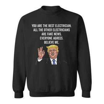 Trump Electrician Sweatshirt | Mazezy