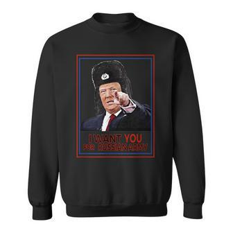 Trump I Want You For The Russian Army Sweatshirt - Monsterry DE