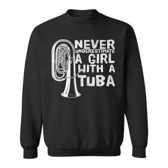 Tuba Player Sweatshirt - Seseable