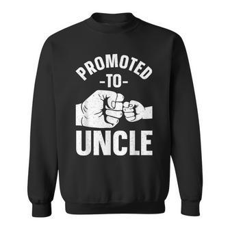 Uncle For Daddy Dad Boys Promoted To Uncle Sweatshirt - Seseable