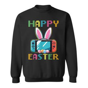 Video Game Easter Bunny Gaming Controller Gamer Boys Sweatshirt - Thegiftio UK