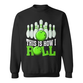 Vintage Bowling Team Bowler Bowling Lover Boys Girls Sweatshirt - Thegiftio UK