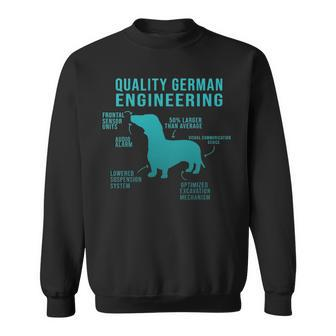 Weiner Dog Joke Sarcastic German Daschund Sweatshirt | Mazezy
