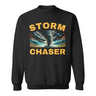 Future Storm Chaser Storm Chasing Tornado Meteorology Men Sweatshirt - Monsterry AU