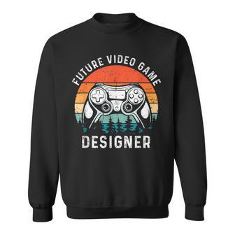 Future Video Game er Developer Gamer Programmer Retro Sweatshirt - Monsterry DE